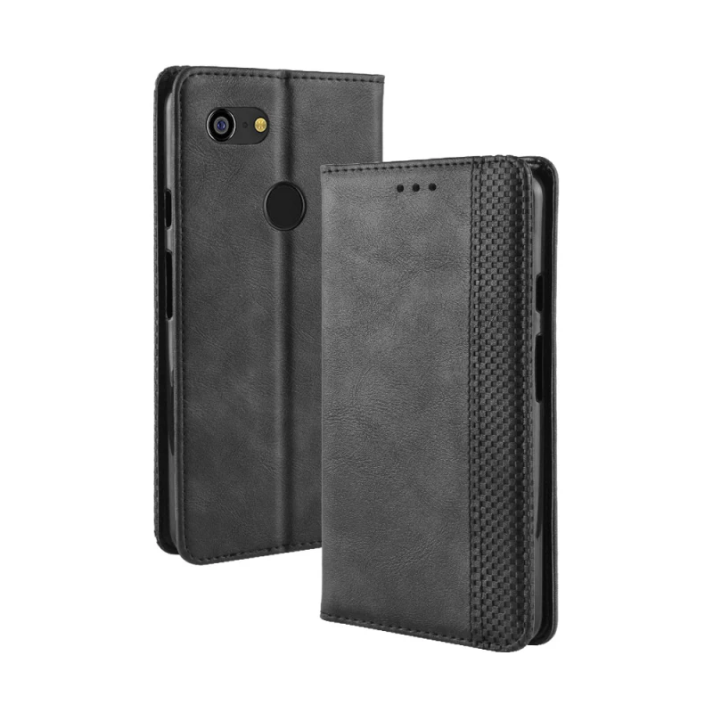 Google Pixel 3 3XL Retro leather flip case
