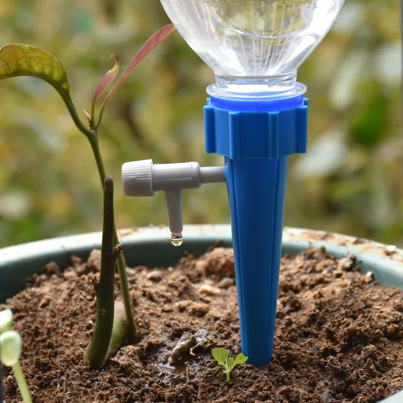 Tropf bewässerung system Anlage Waterers DIY Automatische tropf wasser spikes taper bewässerung pflanzen automatische zimmerpflanze bewässerung 1 stücke|Garten-Sprinkler| -