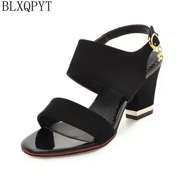 

New Fashion Concise Sandals Women Big&Small Size 28- 52 Sandals Ladies Pumps Summer Wedding Party Shoes High Heels Woman Y-03