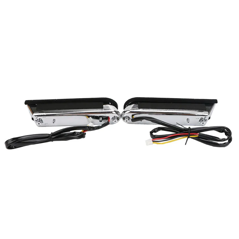 Chrome LED Light Accent Saddlebag Filler Inserts Support 1 (17)