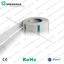 250 шт./лот, прочный OEM RFID Метка для одежды, умный чип ISO 18000 6C 915 МГц RFID смарт бирка для одежды