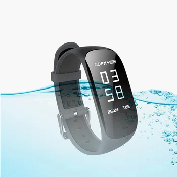 

Smart Bracelet Bluetooth Watch Band Heart Rate Health Monitor IP67 Waterproof Wristband Call Reminder Sports Fitness Tracker