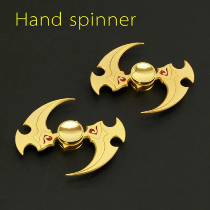 

King of the Glory Fidget Spinner Metal Hand Spinners for Autism and ADHD Anxiety Stress Relief Adults Kid Funny Toys Gift
