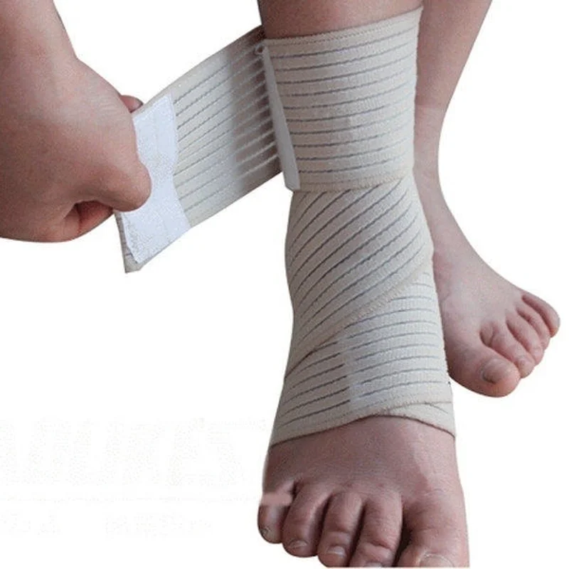 

1PC Ankle Foot Elastic Compression Wrap Sleeve Bandage Brace Support Protection 4 Colors Ankle Support