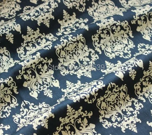 200x148cm vintage barok blauw 100 % katoenen stof voor gordijn ... 200x148cm vintage barok blauw 100 % katoenen stof voor gordijn ...