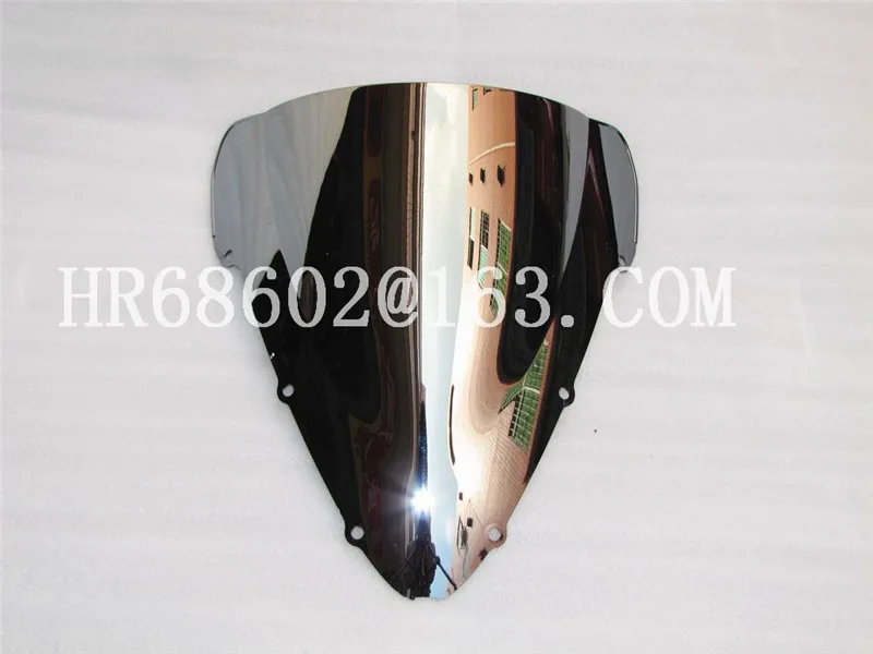 Для Honda CBR 600 F4I CBR600 cbr f4i 2001 2002 2003 2004 2005 серебряное ветровое стекло двойной