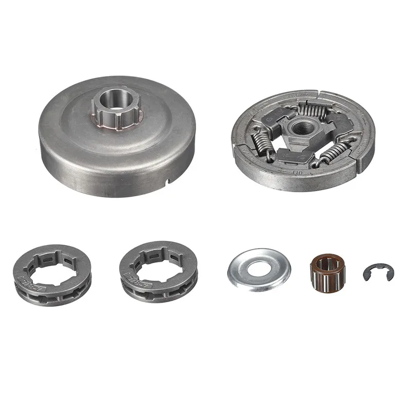

7Pcs 3/8'' Clutch Drum Rim Sprocket Bearing Kit For Stihl 036 MS360 Chainsaw Clutch Drum Rim Sprocket Bearing Chainsaw Tool Part