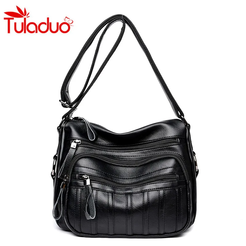 

2017 Thread Luxury Handbags Women Bag Designer Soft Leather Fashion Shoulder Bag Sac A Main Ladies Handbag Women's Messenge Bags