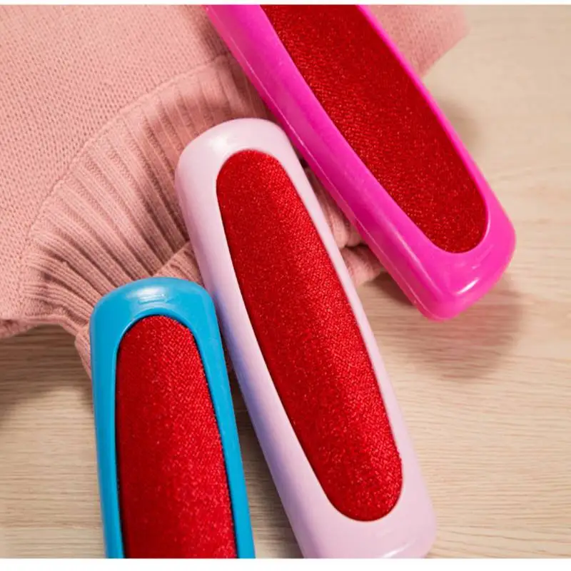 

Pet Hair Fluff Cleaner Sticky Picker Carpet Dusting Brush Plastic Table Crumb Sweeper Lint Roller Clothes Cleaning Brushes