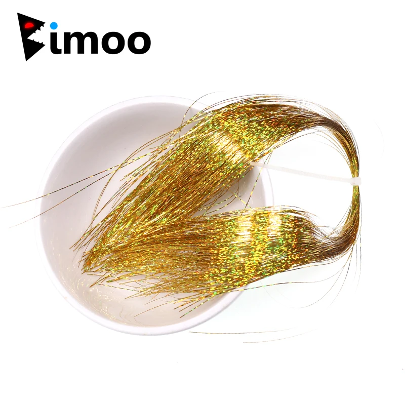 Мишура Bimoo 0 35 мм Голографическая мишура для завязывания мушек джиг крючка