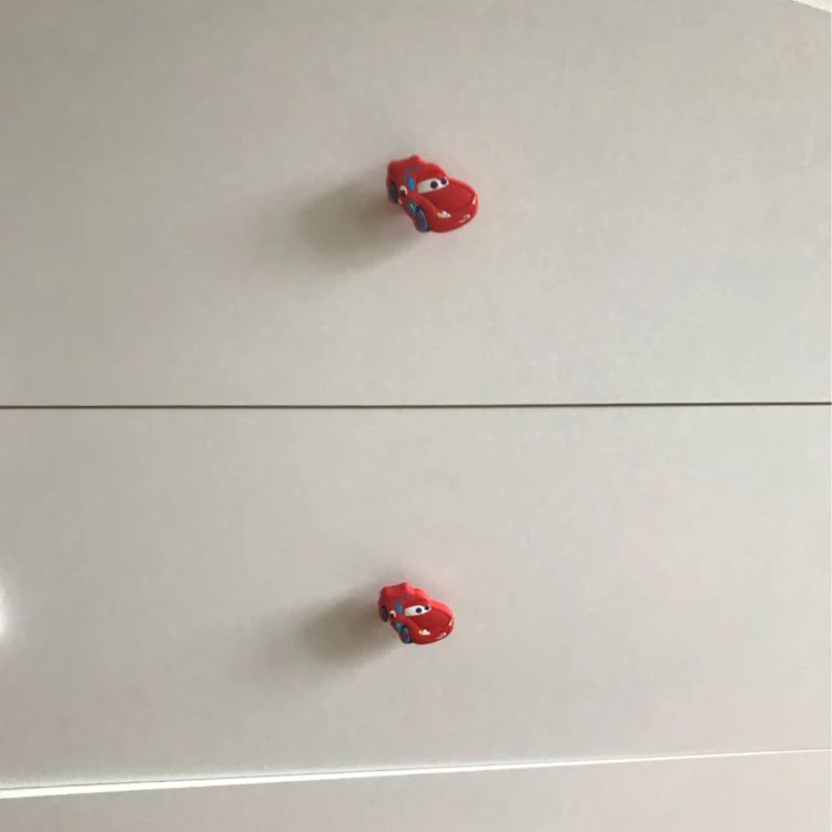 Soft Cartoon Car Shape Drawer Pulls Drawer Knob Kids Room