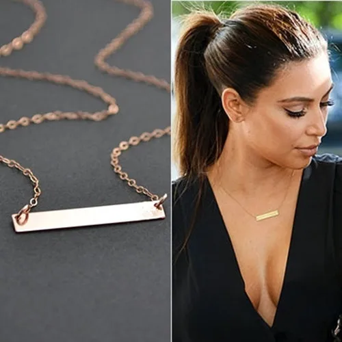 New Women Bar necklace,Minimal Modern 