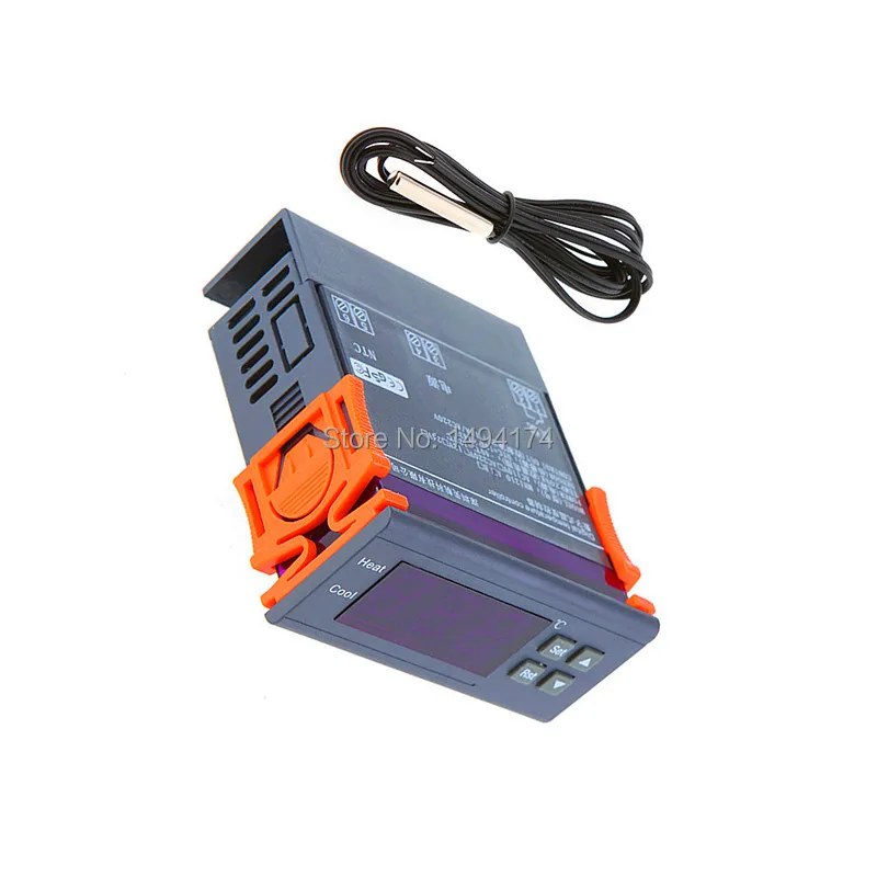 Wqscosea Q8s272 10a 12v Digital Temperature Controller Thermostat With Temp Sensor Control