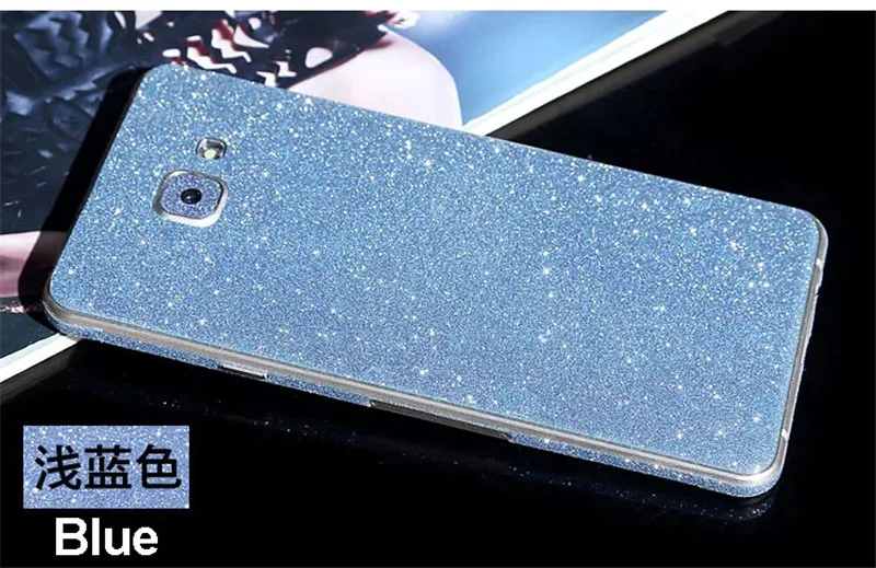 Блестящая блестящая наклейка для телефона на весь корпус для samsung Galaxy J3 защитная пленка блестящая наклейка для Galaxy J3 J5 J7