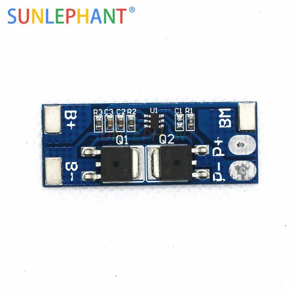 

2S 7.4V lithium battery protection board 8A operating current 10A current limiting with equalization