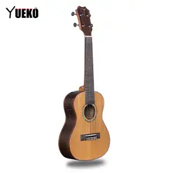 YUEKO TUC-690 концерт укулеле 23 дюймов Hawii 4strings Уке палисандр гриф Okoume шеи