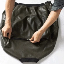 Женские замшевые байкерские куртки с воротником-стойкой, с длинными рукавами, с заклепками, на молнии, Новые короткие женские кожаные куртки из искусственной кожи, jaqueta de couro feminino