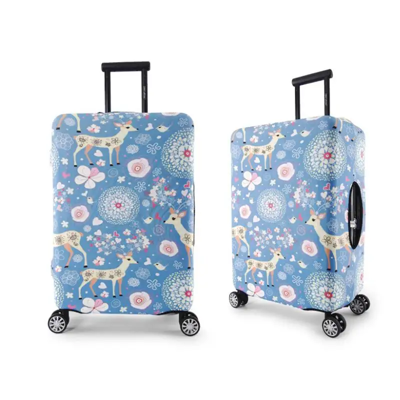 Не пропустите дорожный защитный чехол на чемодан, эластичные пылезащитные Чехлы, наборы коробок, дорожные аксессуары для 18-28 дюймов - Цвет: 1 Pcs   Blue