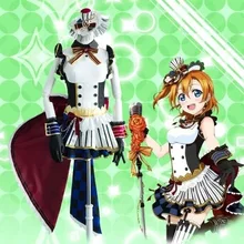 LoveLive! amor vivo kousaka honoka cafe maid uniforme dress conjunto carnaval de halloween año nuevo trajes de cosplay para mujeres de la muchacha