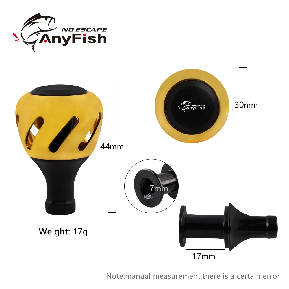 Рыболовная катушка ANYFISH с ручкой для SHIMANO/DAIWA/RYOBI спиннинговое колесо забрасывания