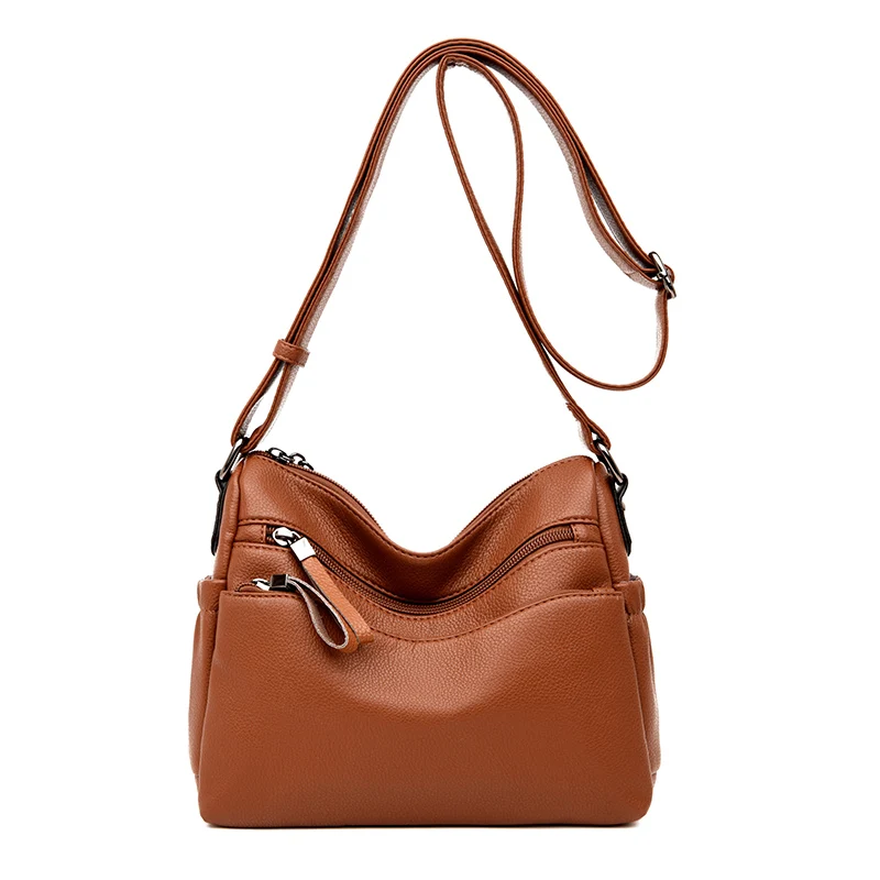 2018 женские кожаные сумки через плечо маленькие сумки через плечо для женщин Sac основной винтажный дизайнерский бренд сумки женская сумка