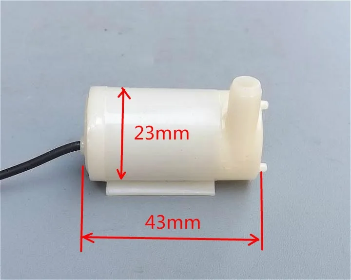 Aquarium Micro Water Air Pumps Submersible Motor Mini Super Silent Fish Tank Fountain Accessory DC3-5V 100L/H Submersible Pump