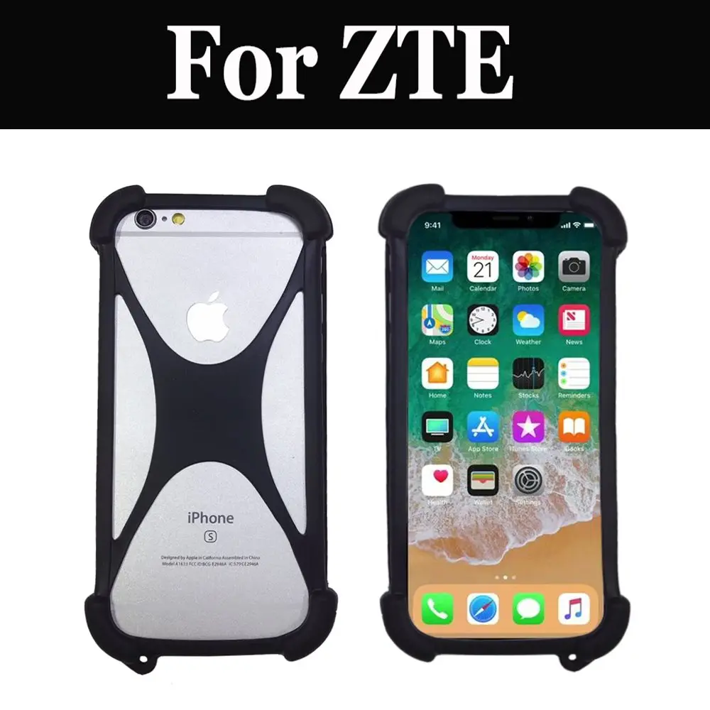 Чехол противоударный жесткий чехол для телефона ZTE Blade L5 Plus V7 Lite Max V8 Mini V9 Vita Axon M 7