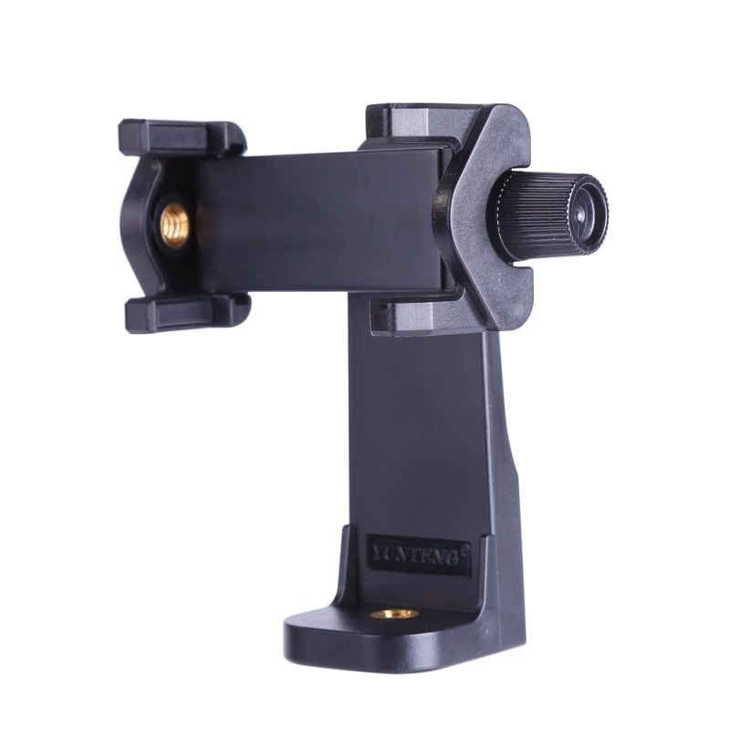 

Adjustable Cell Phone Tripod Mount Adapter Smartphone Holder Mount Clip for iPhone Samsung Phones Selfie Monopod Clamp