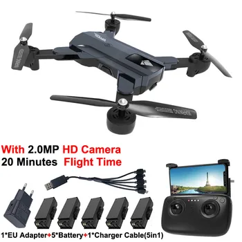 

SG900/F196 Mini Foldable RC Drone with 2MP HD Camera Rc Helicopter Optical Flow Localization 20mins long flight time Quadcopter