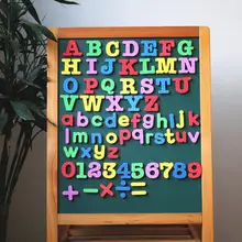Алфавит, магнитные буквы, цифры, магниты на холодильник, наклейки, детские развивающие игрушки для детей