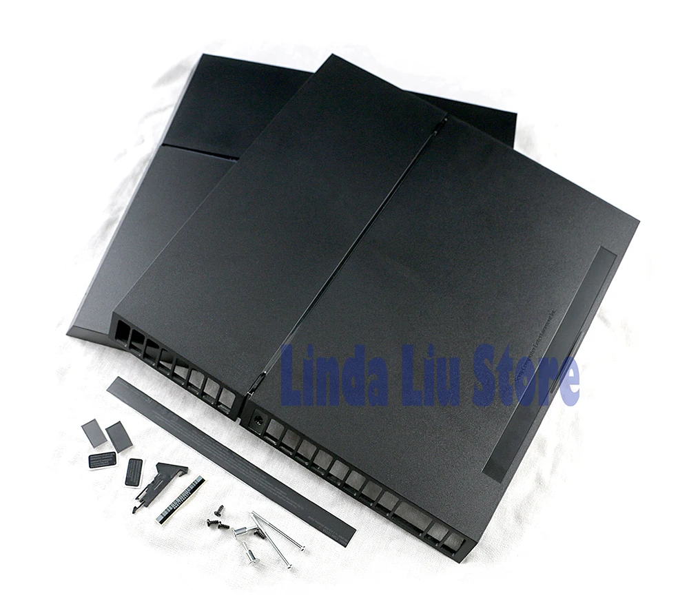 3 шт./лот черный чехол на весь корпус с винтами для ps4 1200 игровой консоли крышка