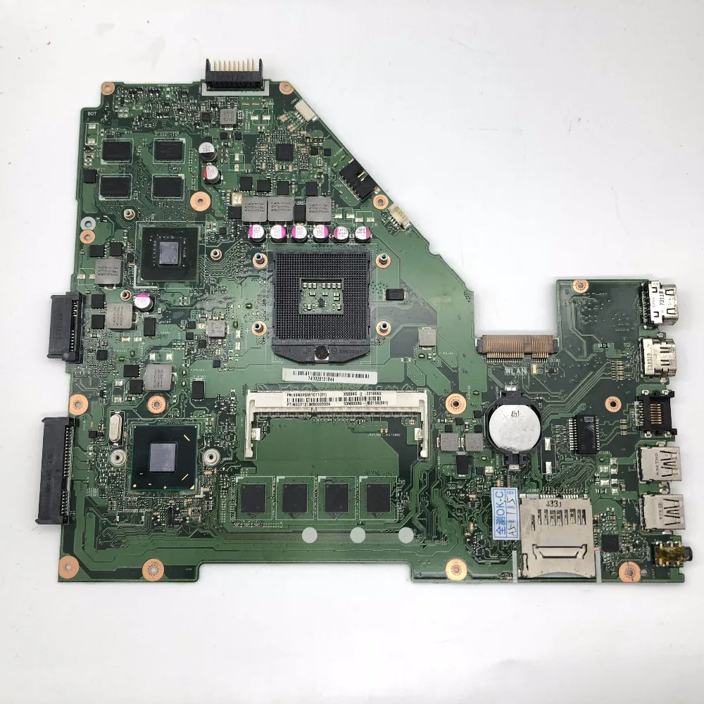 

X550VC Laptop For Motherboard X550VC X550CC 8 pcs chips 4GB DDR3 REV3.0 Mainboard fully tested { 90 days warranty }