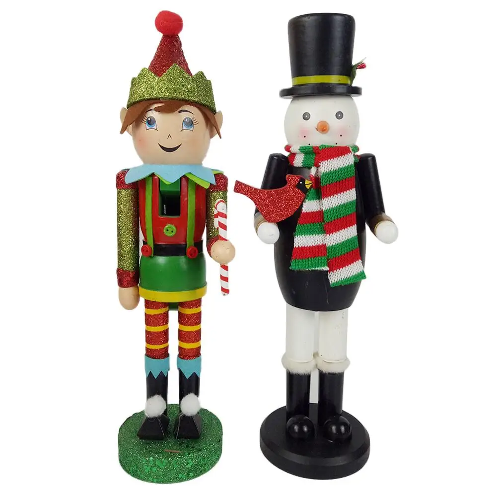 

Wood Elf Christmas Nutcracker High Season Traditional Christmas Decoration Nutcracker Puppet
