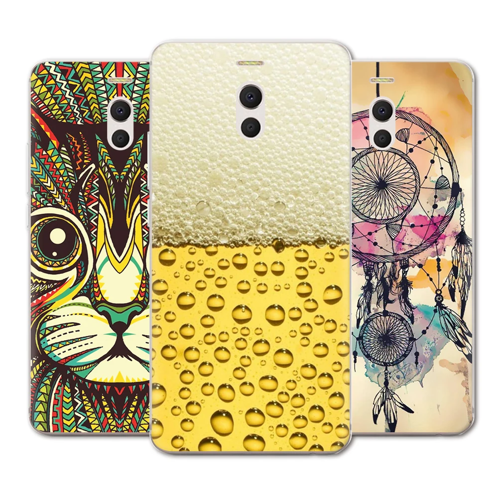 Meizu M6Note Case M6 Note 5.5&quot Cover Soft Tpu Back Phone For Silicone Cartoon |