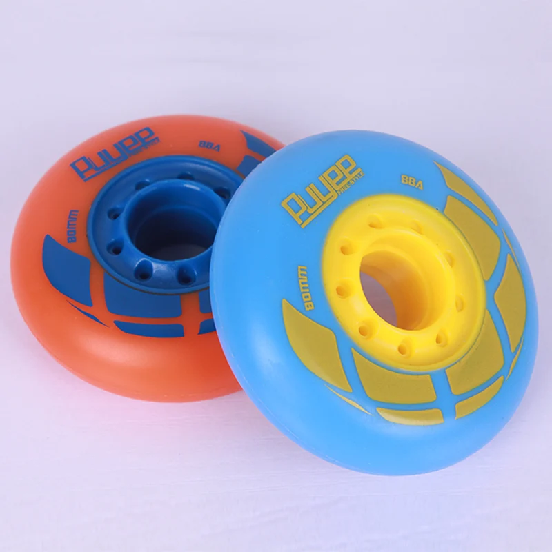 

88A Roller Skating Wheels Slalom Sliding Wheel 72 76 80mm For SEBA Powerslide Paints Slide Patine Wheels Brake