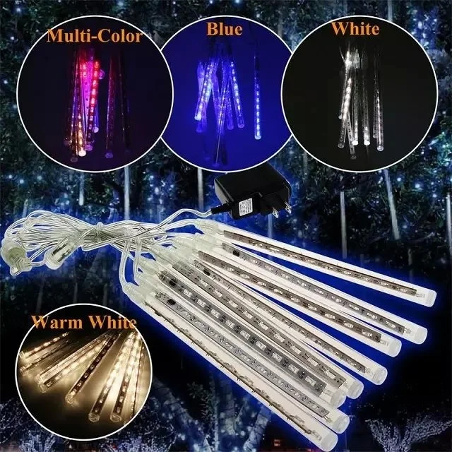 LEDGOO 30CM 50CM Meteor Shower Rain Tubes Waterproof font b Led b font font b Strip