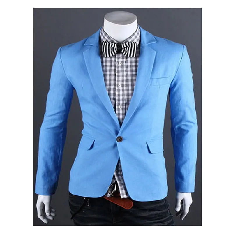 2016 new brand clothing linen jacket men's single-button men's suit jacket Slim casual men's suit jacket 2016 new brand clothing linen jacket men's single-button men's suit jacket Slim casual men's suit jacket