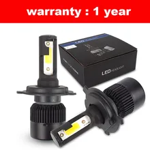 H7 светодиодный лампы автомобиля Headl светильник H4 светодиодный H1 H11 72W фары для тумана светильник 12V 24V авто фары лампы Универсальный 8000LM 6500 к Автомобильный светодиодный H4 H7 светильник