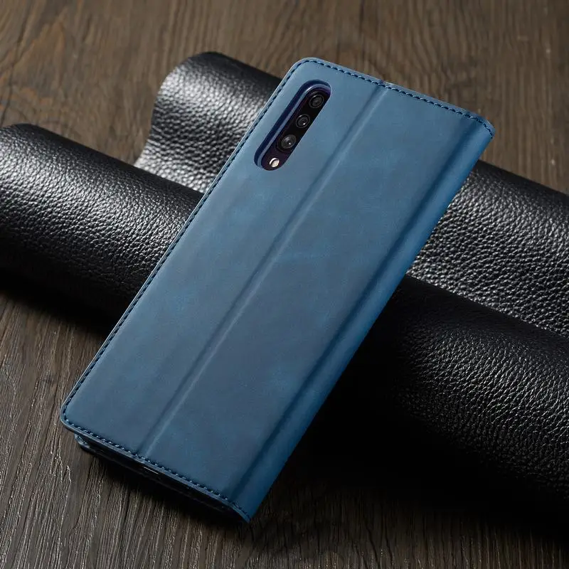 Чехол для смартфона Samsung Galaxy A50 A 50 кожаный чехол бумажник с отделением карт чехлы