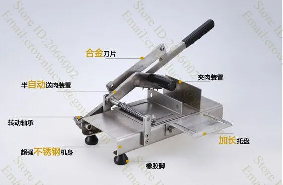 Машина для нарезки мяса из нержавеющей стали для мяса ломтик, Полоска, измельченный, частицы, кубическая форма