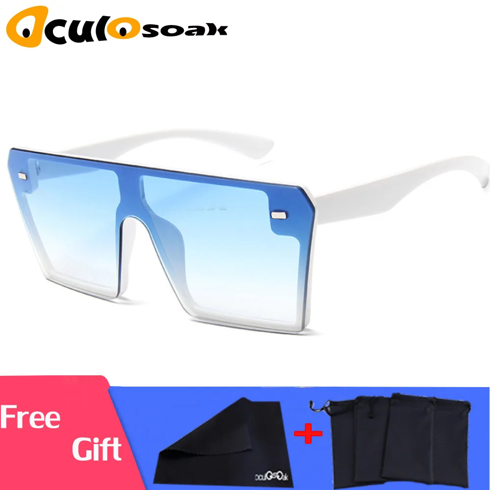 Luxury Brand Oversize Square Sunglasses Women 2019 New Designer One Piece Gradient Mirror Shades Fashion Big Flat Top Goggles Luxury Brand Oversize Square Sunglasses Women 2019 New Designer One Piece Gradient Mirror Shades Fashion Big Flat Top Goggles