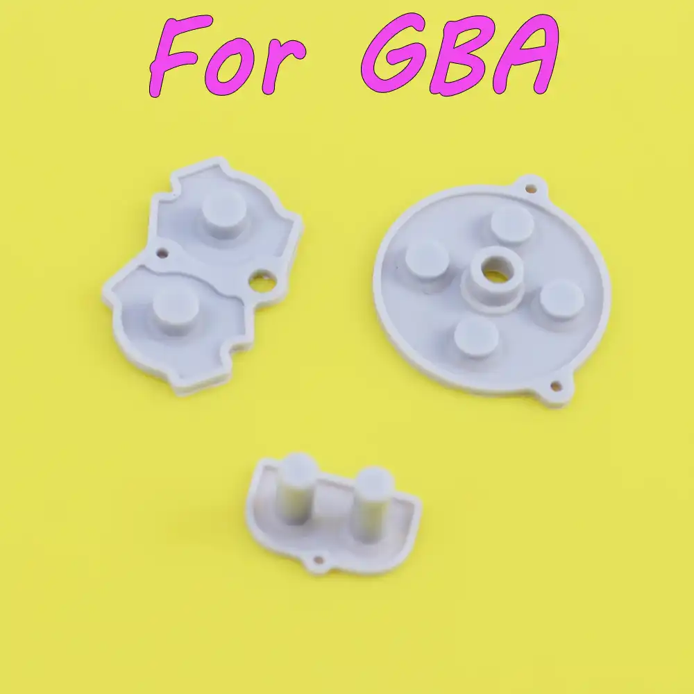 Jcd ゴム導電性ボタン A B D パッドゲームボーイ Gba シリコーン開始選択キーパッド D Pad Aliexpress