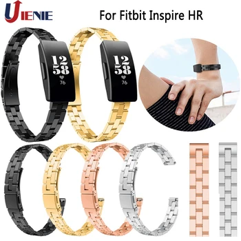 

Watchband Straps for Fitbit Inspire HR Smart Watch Band Wrist Bracelet Stainless Steel Replacement Strap for Fitbit Inspire