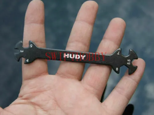새로운 6 in 1 RC Hudy 특수 도구 렌치, 3/4/5/5.5/7/8mm, 턴 버클용