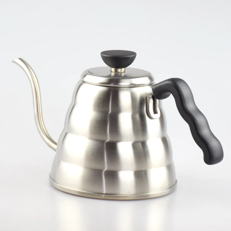 

1pc Freeshipping 304 Stainless Steel Pour Over Drip Coffee Kettle Teapot 1000ml Hot Water Server V60 Pot Direct Selling