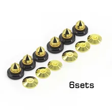 Распродажа спикер шип сабвуфер шипы изоляционный усилитель CD проигрыватель подставка для ног CD проигрыватель подставка для ногтей