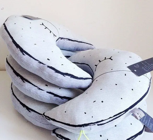 

Luminous Moon pillow baby room Glow in the Dark INS Comforter decorative cushion toys for children