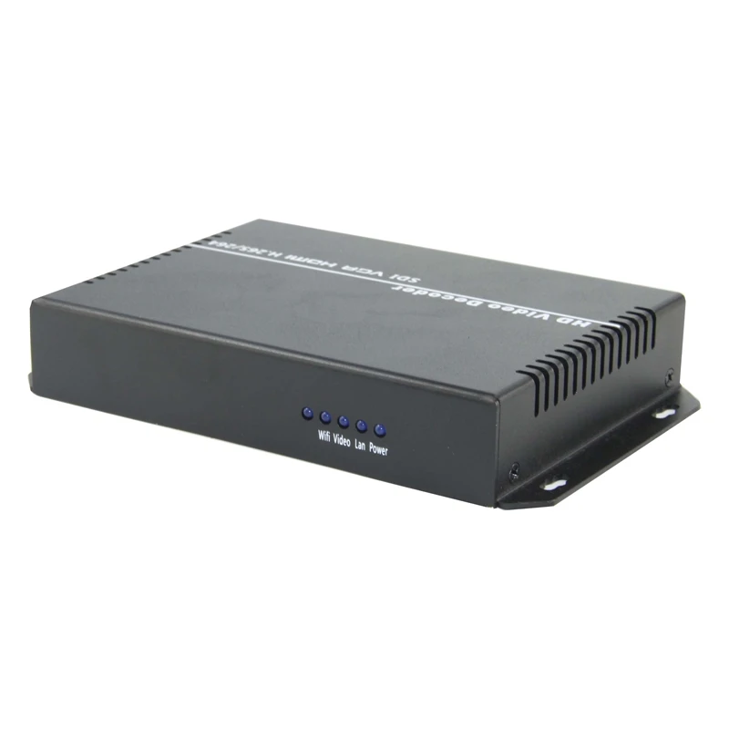 Unisheen 4K UHD RTSP RTMP SRT UDP IPC H.265 H.264 видеодекодер мультипросмотр SDI VGA HDMI выход Repleace Topbox пк