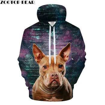 

Dog Hoodies Galaxy Hoody Men Women Sweatshirt 3D Pullover Anime Tracksuit Funny Hooded Streatwear Coat 2018 Drop Ship ZOOTOPBEAR
