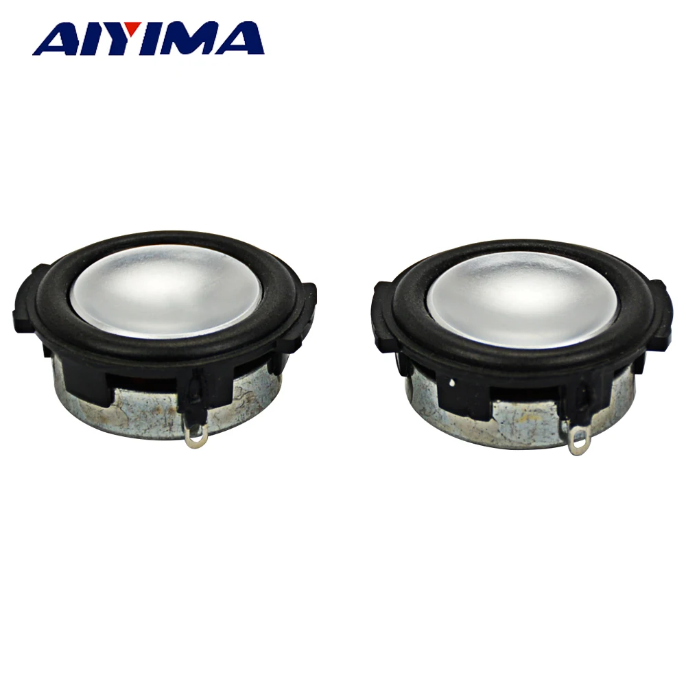 AIYIMA 2 шт. мини аудио портативный динамик s 31 мм 4 Ом 3 Вт полный спектр DIY MP3 плееры